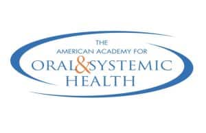 American Academy for Oral & Systemic Health logo recognizing Dr. Albert J. Kurpis as a Founding Member promoting the relationship between oral health and overall systemic health.